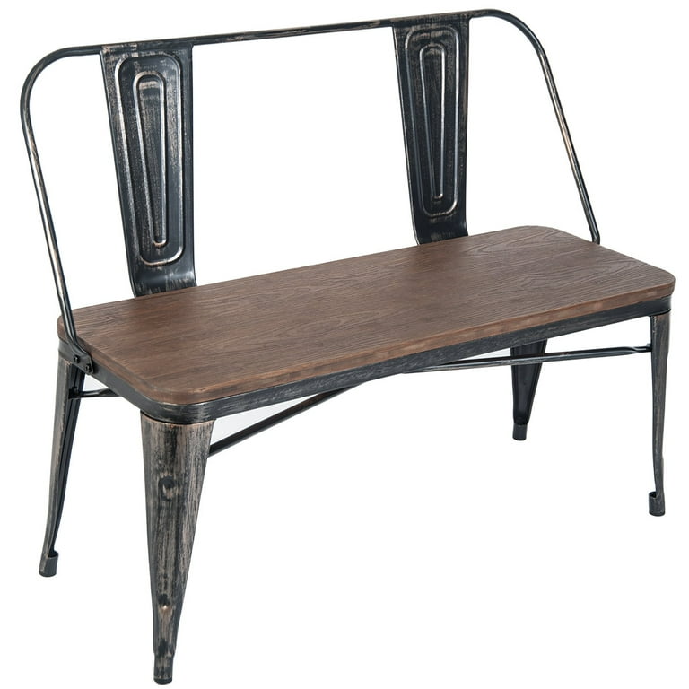 Vintage cheap metal bench