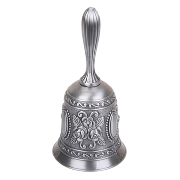 Vintage Metal Hand Bell: Elegant Service Bell for Weddings & Home Decoration!
