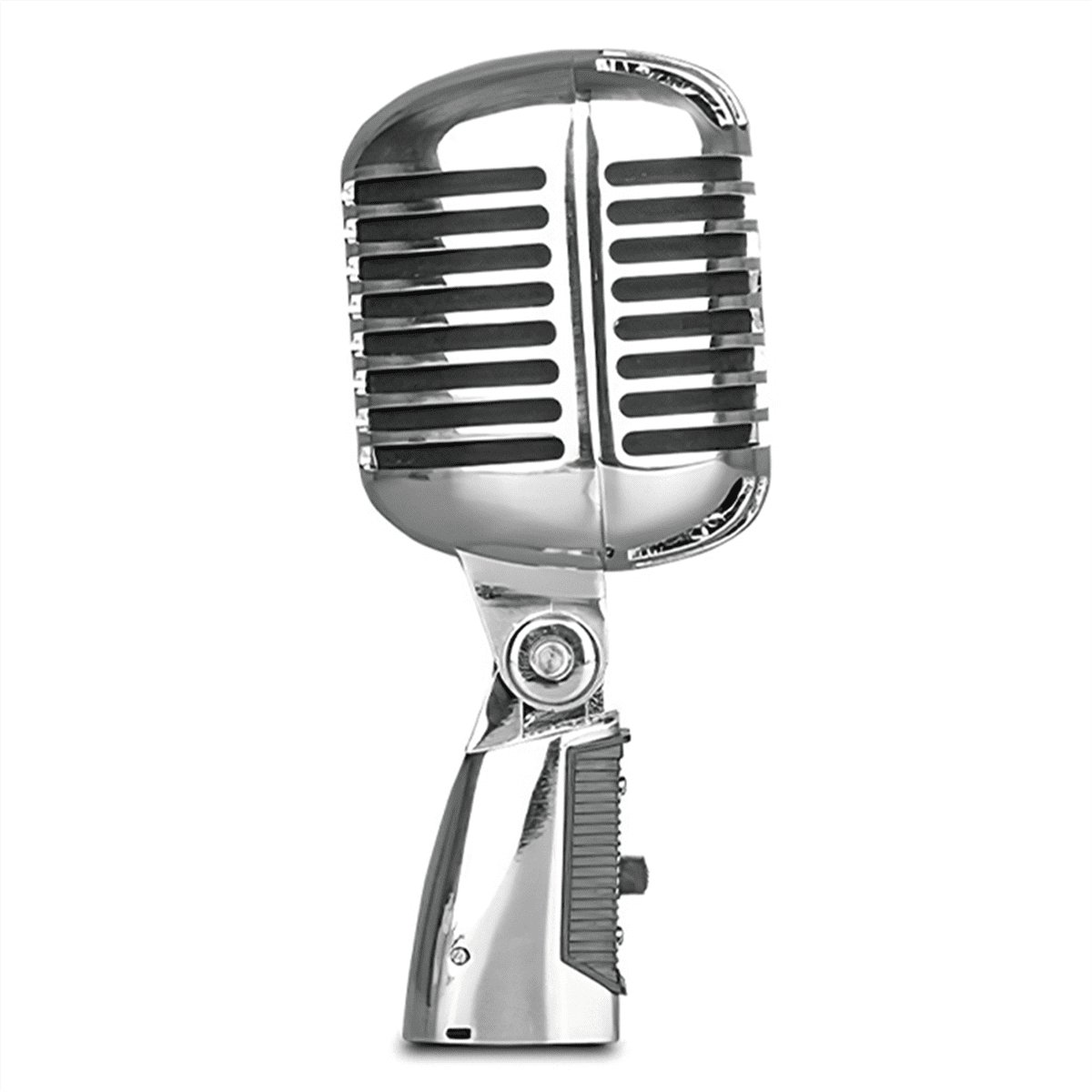 Vintage-Metal-Microphone-for-