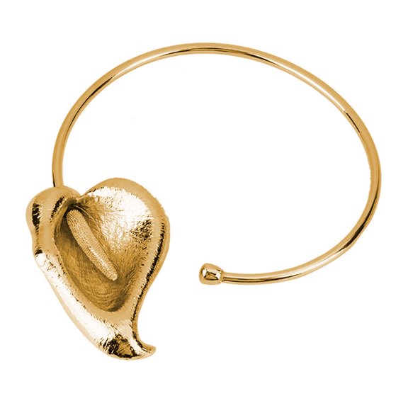 Vintage Metal Open Choker Necklace Accessory Thick Flower Choker Chain Adornment Stylish Flower Adorned Necklace Charm