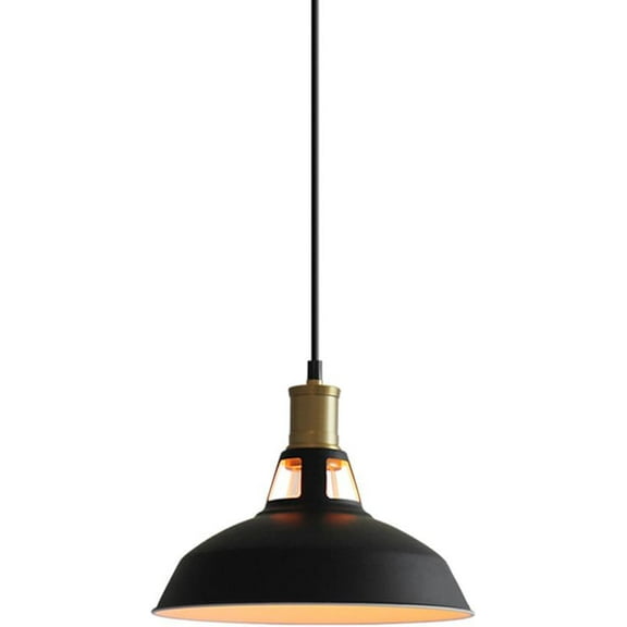 Vintage Metal Pendant Lighting for Kitchen Island, Retro Indusrial Style Pendant Light Fixture for Dining Room, Iron Rustic Pendant Lamp, Modern Farmhouse Pendant Light for Over Table