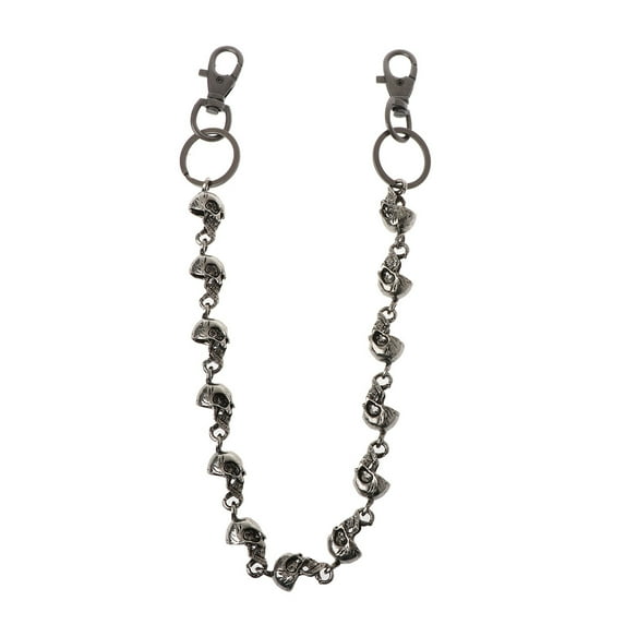 Vintage Metal Punk Skull Pants Chains Jeans Chain for Unisex Street Shooting
