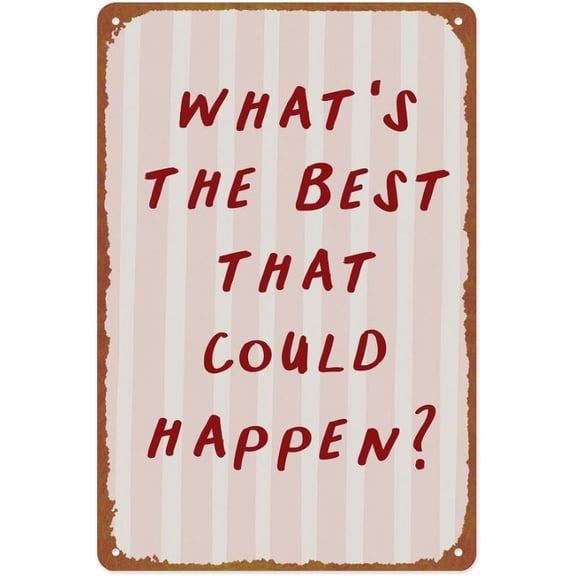 Vintage Metal Sign ADHD Dopamine Menu Poster Wall Art For Room Office Coffee Bar Decor 8x12 inches