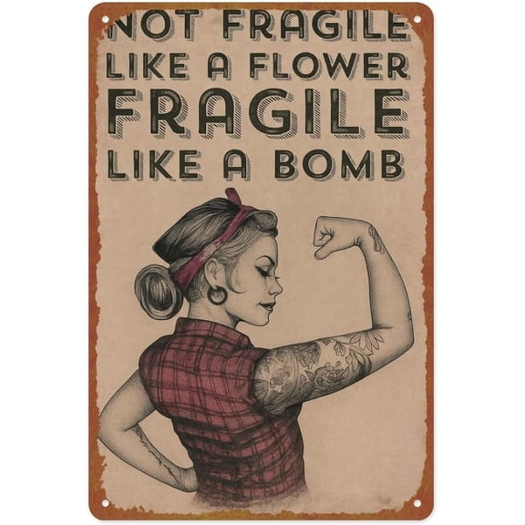 Vintage Metal Sign Coal Mining Knowledge Gift For Dad & Build Poster Wall Art For Room Home Coffee Bar Decor 8x12 inches