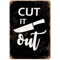 Vintage Metal Sign Created with a Purpose - 8 Tin Sign Aluminum Sign Christmas Decor Retro Wall Decor for Home Coffee Bar 8x12 inch.