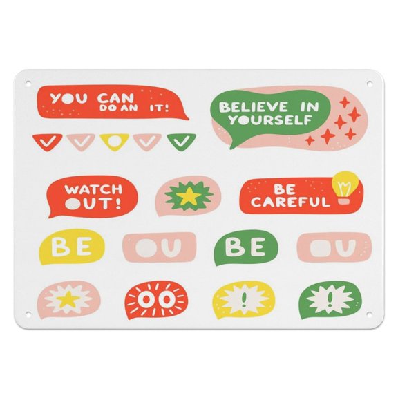 Vintage Metal Signs,Inspirational Phrases Sign,for garage,bar,restaurant,living room,bedroom,kitchen,cafe,bar,812inches