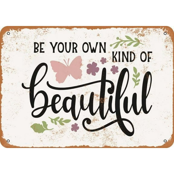 Vintage Metal Tin Sign 8x12 inch Be Stronger Than Your Excuses - 8 Retro Wall Decor for Home, Cafe, and Garden - Aluminum Sign for Men & Women