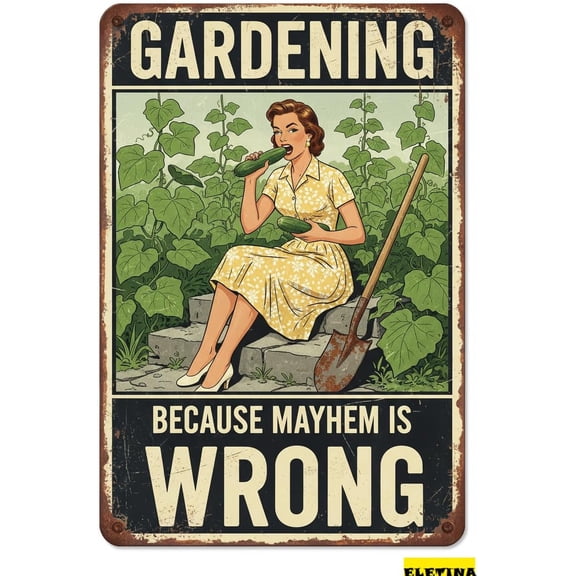Vintage Metal Tin Sign Funny Camping Rules Campsite Bar Terrace House Wall Decor Novelty Camping 8x12 Inch