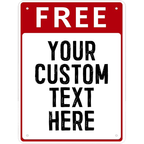 Vintage Metal Tin Sign Funny Personalized Farm Garage Signs Bathroom Bar Room Wall Decor Metal Sign Attention Tin Signs for Men 12x8 Inch