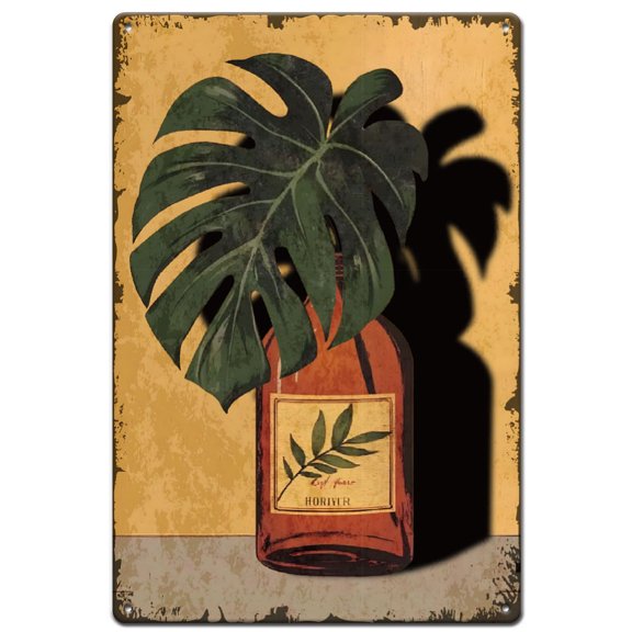 Vintage Metal Tin Sign Iron Wall Decor for Bars Restaurants Cafe Pubs Rectangle Beer 300x200x2.2mm