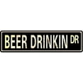 thumbnail image 1 of Vintage Metal Tin Sign Retro Beer Drinkin Dr Signs Wall Art Plaques for Home Decor Garden Bathroom Kitchen House and Rustic Wall Decor or as a Unique Poster Gift Idea for Friends 4"x16", 1 of 6