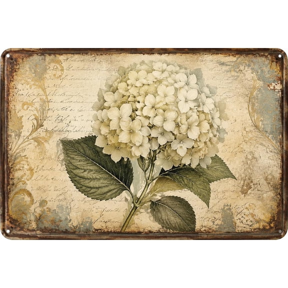 Vintage Metal Tin Sign Retro Charm Poster Girl Kitchen Wall Decor 8x12 Inch