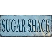 Vintage Metal Tin Sign Sugar Shack S Decorativerusty Look Rustic S Decorative Home Wall Decor 6x16 Inch Cave Bar Cafe Garage Country Poster Art Decoration Retro Aluminum Sign