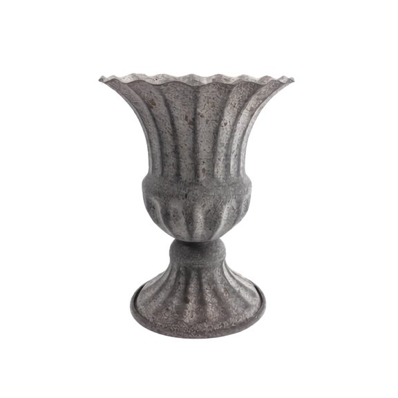 Vintage Metal Urn Vase for Wedding Banquet Table Centerpiece European Style Flower Holder Planter for Home Decor