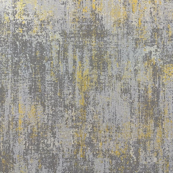 Vintage Metallic Peel and Stick Wallpaper Self Adhesive Industrial Metallic Concrete Wall Paper Modern Stick on Wallpaper Contact Paper (17.5" x 118.1" Light Gray)