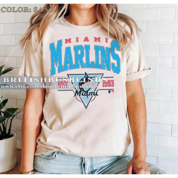 Vintage Miami Baseball Unisex T-shirt, Miami Baseball Fan shirt