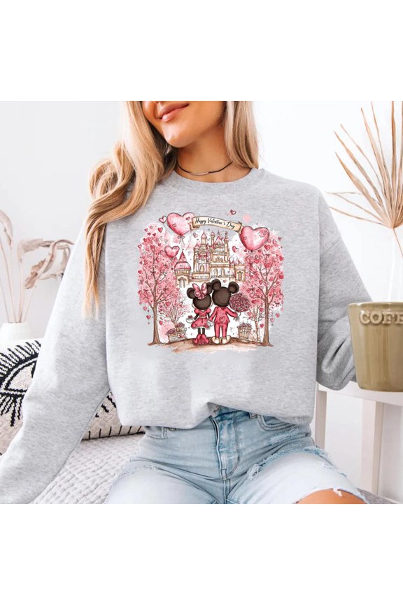 Vintage Mickey And Friends Anniversary Sweethearts Nite Shirt Sweatshirt All size S-3XL