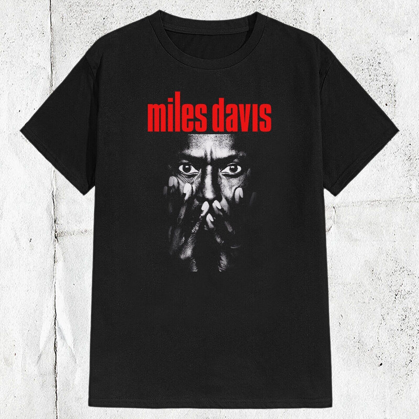 Vintage Miles Davis Concert Tour Tshirt