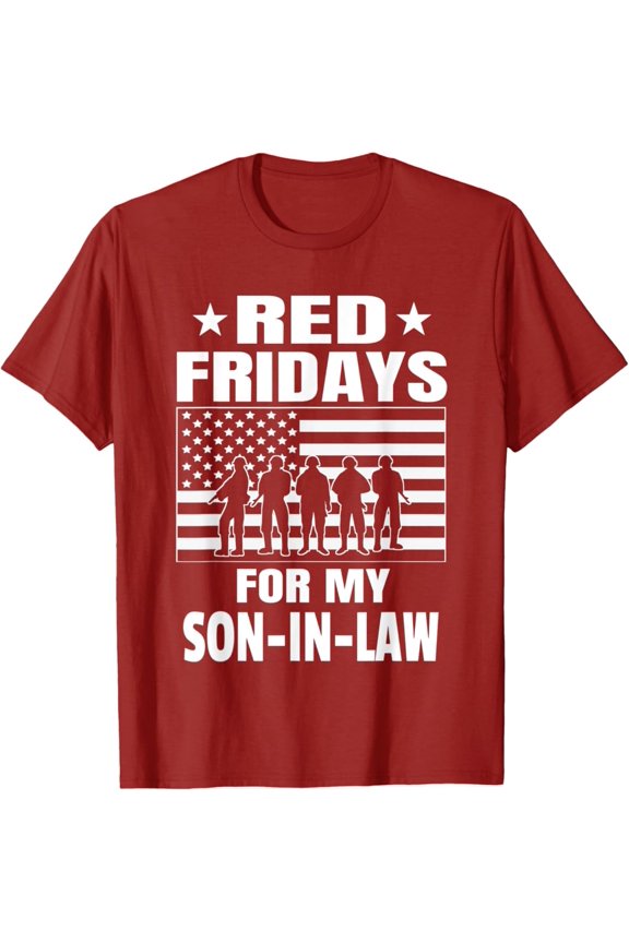 Vintage Military Deployed Son-In-Law T-Shirt Size S-5Xl Best Birthday Gifts