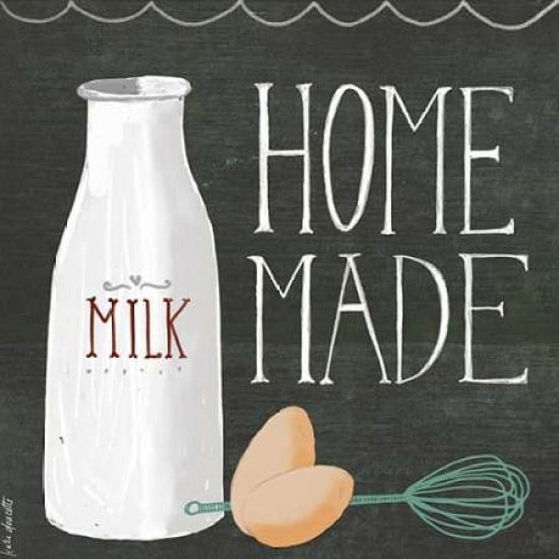 Vintage Milk Canvas Art - Katie Doucette (24 x 24)