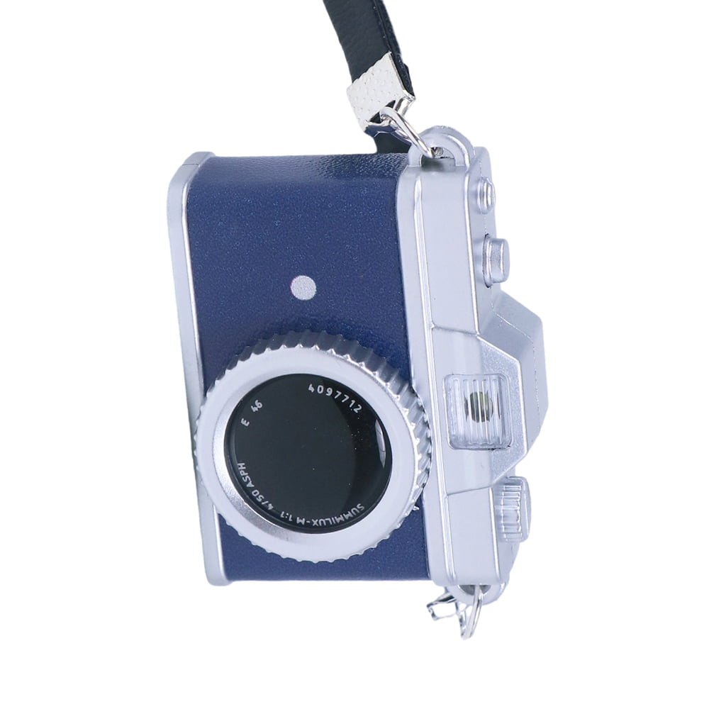 Vintage Mini Camera Keychain Ornament With LED Light And Sound Effect ...