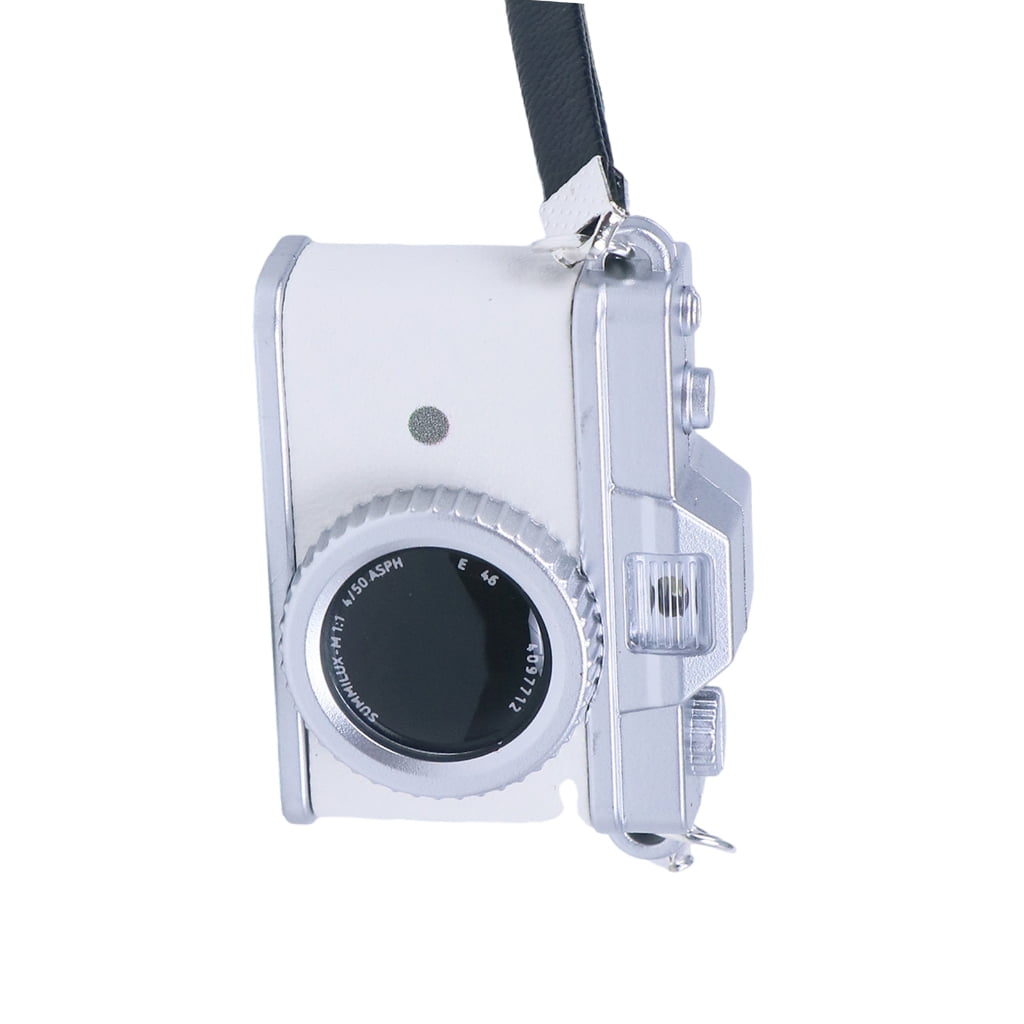 Vintage Mini Camera Keychain Ornament With LED Light And Sound Effect ...