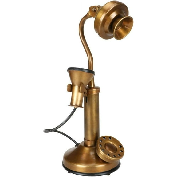 Vintage Miniature Telephone Decorative Candlestick Collectible Gift Non-Working