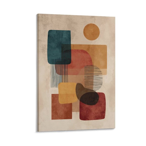 Vintage Minimalist Print Photo Art Painting Canvas Poster Home Decorative Bedroom Modern Decor Posters Gifts 16x24inch(40x60cm)