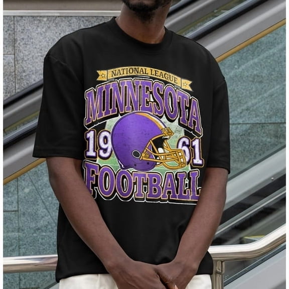 Vintage Minnesota Football T-Shirt, Retro Sport Tee, Unisex Garment-Dyed Shirt, Athletic Apparel, Gifts for Sports Fans