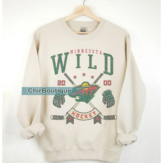 Vintage Minnesota Hockey Sweatshirt, Minnesota hockey tee, Hockey Gift