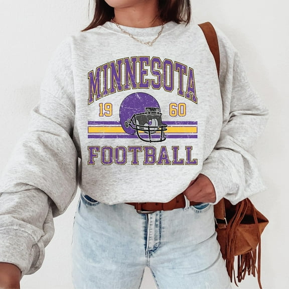 Vintage Minnesota Sweatshirt, Retro Minnesota Football Sweater