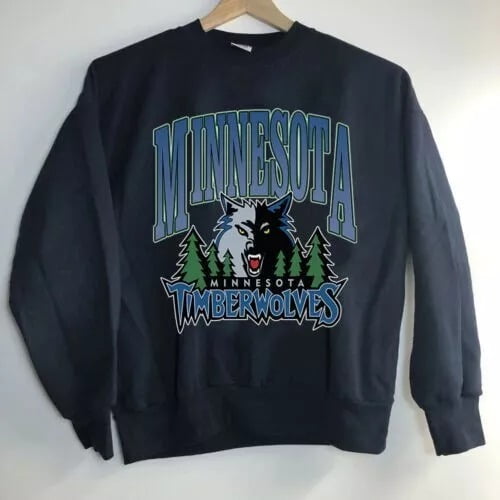 Vintage timberwolves sweatshirt new arrivals