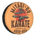 Vintage Miyagi Do Inspired Karate Kid Spare Tire Cover for Honda CRV