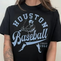 Vintage Mlb 90s Bootleg Houston T-shirt, Baseball Fan TShirt, Astro Shirt, Baseball EST 1962 Unisex tShirt
