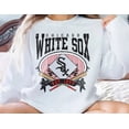 thumbnail image 1 of Vintage Mlb 90s Chicago SweatShirt, Chicago Blue Baseball, Baseball Fan Shirt, White Sox SweatShirt, 1 of 2