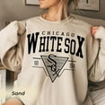 thumbnail image 1 of Vintage Mlb 90s Chicogo Blue Sweatshirt, White Sox Shirt, Baseball Unisex SweatShirt, 1 of 2