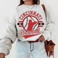 thumbnail image 1 of Vintage Mlb 90s Cincinnati Sweatshirt, Reds Sweater, Baseball Unisex Shirt, 1 of 2