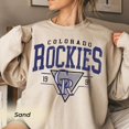 thumbnail image 1 of Vintage Mlb 90s Colorado SweatShirt, Rockies Shirt, Baseball Unisex SweatShirt, 1 of 2