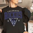 thumbnail image 1 of Vintage Mlb 90s Colorado Sweatshirt, Rockies 1991 Baseball Hoodie, Retro Baseball Fan Shirt, World Series, 1 of 2