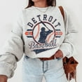 thumbnail image 1 of Vintage Mlb 90s Detroit Sweater, Tigers Sweatshirt, Baseball Unisex, 1 of 2