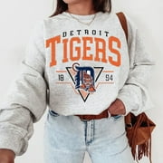 LINTEE Vintage Mlb 90s Detroit Sweatshirt, Tigers Shirt, Baseball Unisex