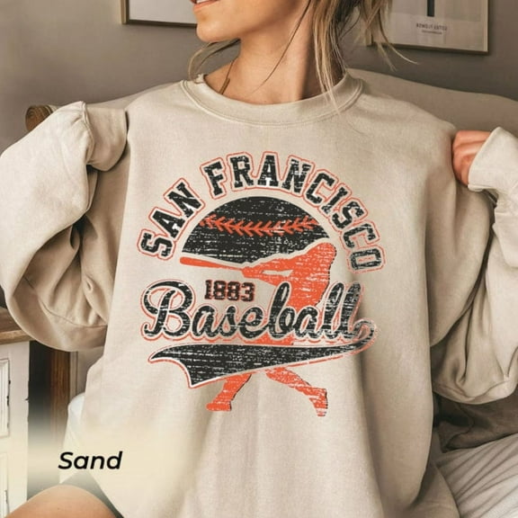 Vintage Mlb 90s Francisco SweatShirt, Baseball Fan Shirt, Giants SweatShirt, Baseball Unisex Sweater