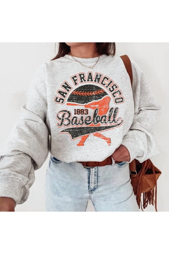 Vintage Mlb 90s Francisco SweatShirt, Baseball Fan Shirt, Giants SweatShirt, Baseball Unisex Sweater