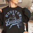 thumbnail image 1 of Vintage Mlb 90s Houston Sweatshirt, Astro Sweatshirt, Baseball EST 1962 Unisex Shirt, 1 of 2