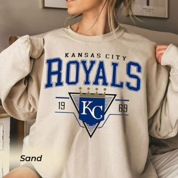 Vintage Mlb 90s Kansas City Sweatshirt, Baseball Fan Shirt, Royals SweatShirt, Baseball Unisex Sweater