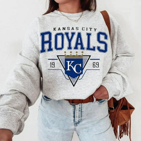 Vintage Mlb 90s Kansas City Sweatshirt, Baseball Fan Shirt, Royals SweatShirt, Baseball Unisex Sweater