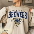 thumbnail image 1 of Vintage Mlb 90s Milwaukee Sweatshirt, Brewers shirt, Baseball Unisex, 1 of 2