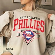 LINTEE Vintage Mlb 90s Philadelphia Sweater, Phillies Sweatshirt, Baseball Unisex Shirt