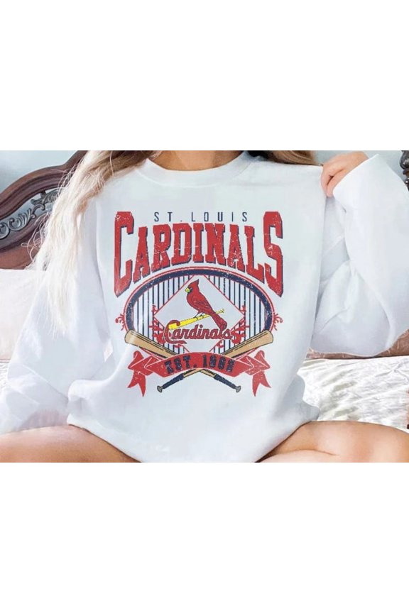 Vintage Mlb 90s St. Louis Sweater, Cardinals Sweater, Baseball Unisex Shirt