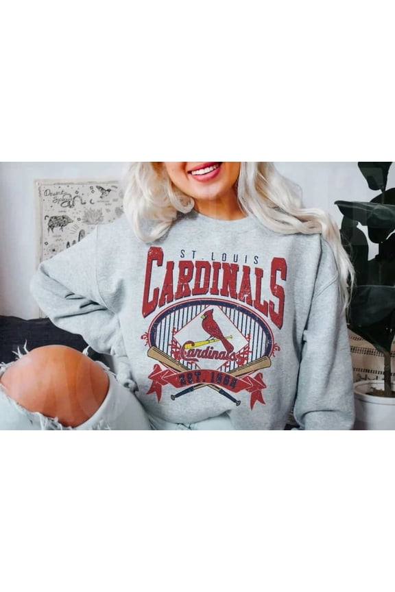 Vintage Mlb 90s St. Louis Sweater, Cardinals Sweater, Baseball Unisex Shirt